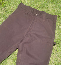 Cargar imagen en el visor de la galería, Pantalón Carpintero Doble Rodilla Chocolate
