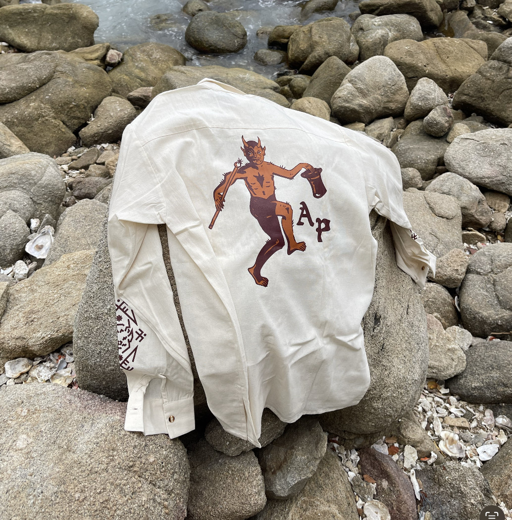 Guayabera Diablo Manga Larga