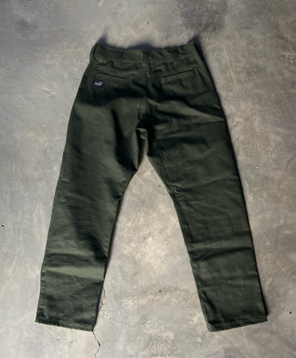 Pantalón con refuerzo entre piernas Verde