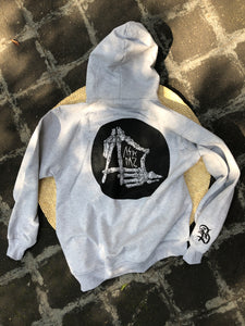 Hoodie Gris Placa