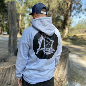 Hoodie Gris Placa